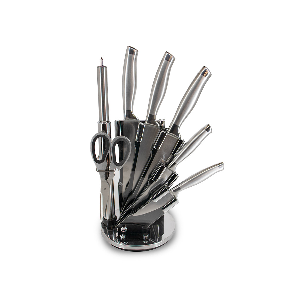 Produto - Kit Facas inox 7 peças com suporte