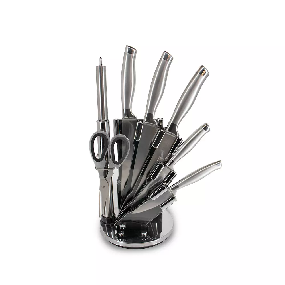 Produto - Kit Facas inox 7 peças com suporte