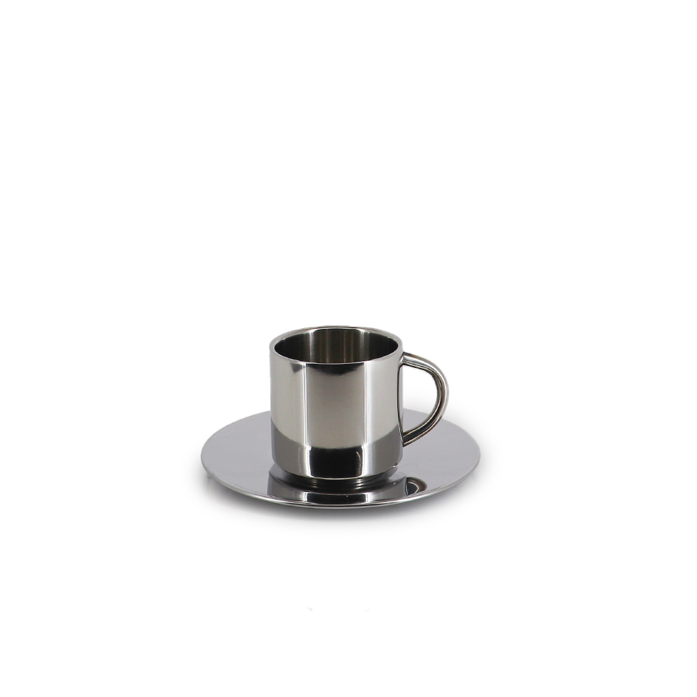 Produto - Xícara em aço inox 90ml