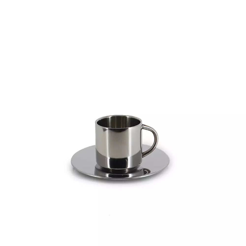 Produto - Xícara em aço inox 90ml